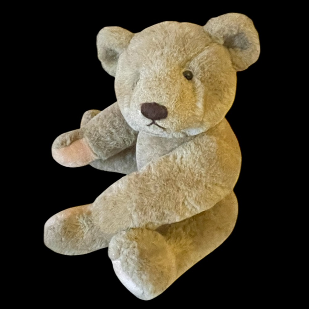 1982 Gund Bialosky Jointed Teddy Bear Plush 18” Made in Korea *Extremely Rare*